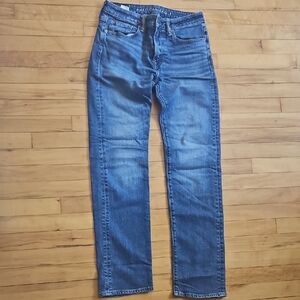 American Eagle Outfitters Relaxed Fit Blue Jeans